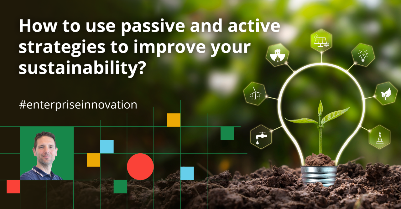 Active and passive sustainability strategies: how companies can move further faster with their sustainability agenda